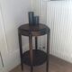 Guéridon rond en bois