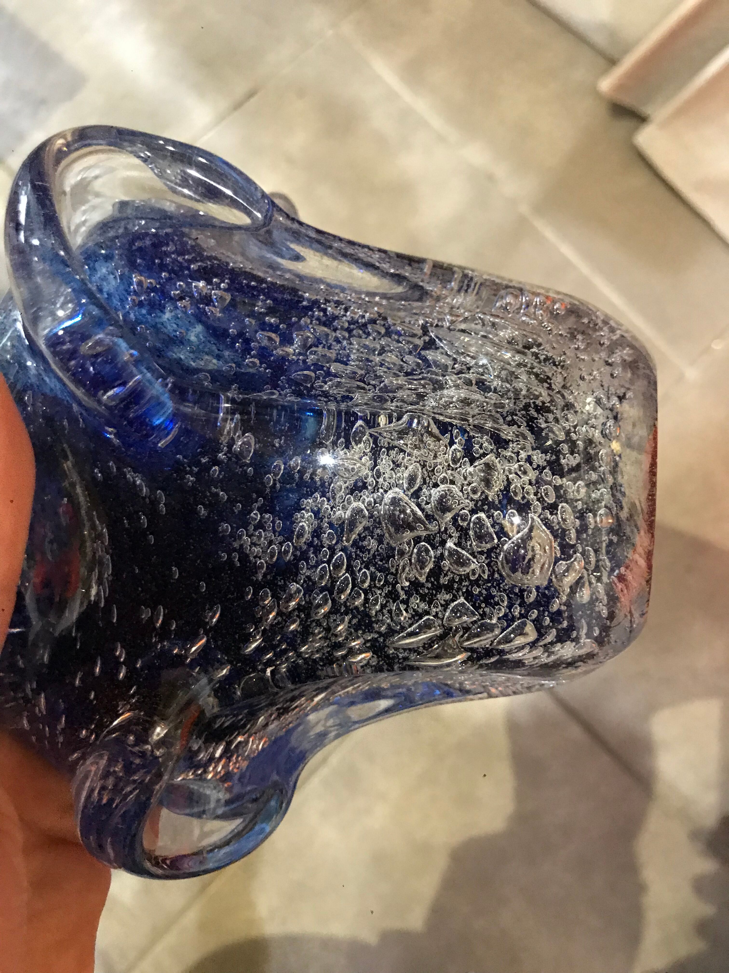 Empty crystal crystal pocket of the popes