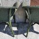 Salon de jardin complet en rotin. (Sofa, fauteuils x 2, table basse)
