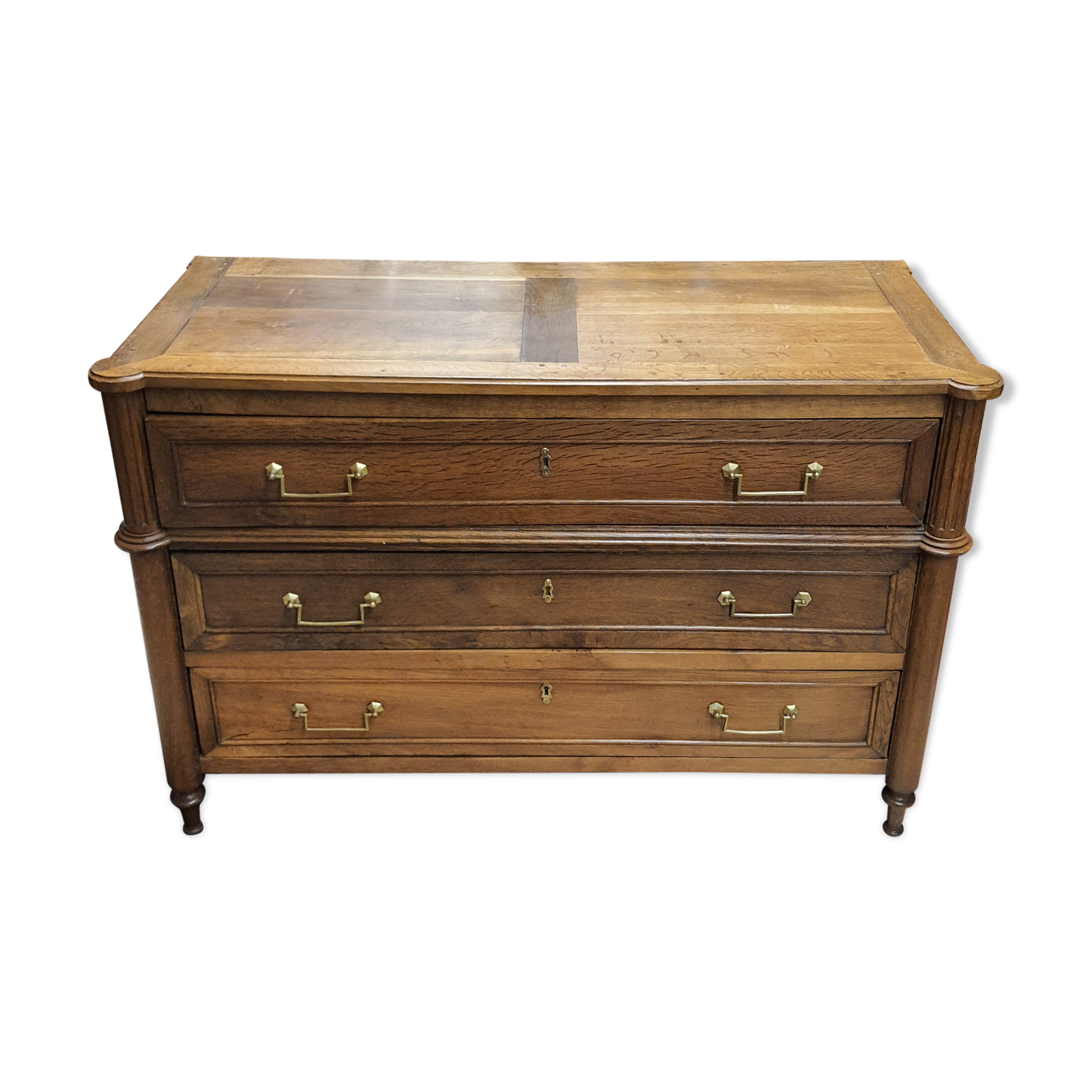 Louis XVI chest of drawers in Chene