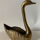 Brass swan
