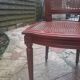 Chaise Cannes en bois sculpté style Louis XVI