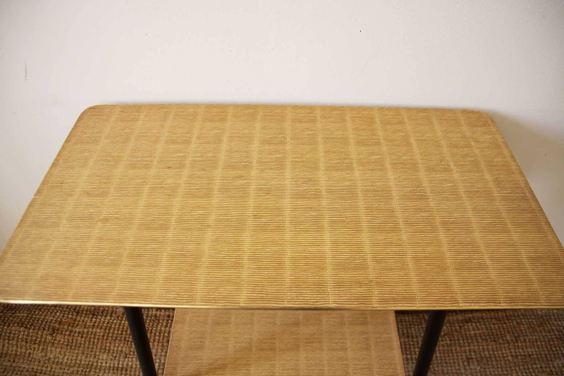 Vintage and chic trolley on wheels