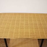 Vintage and chic trolley on wheels