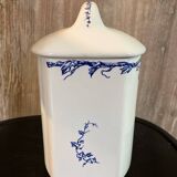 Pot à épices Passiflore en faïence de Luneville