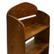 Art Deco Oak compact bookcase minimalist design