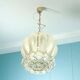 Large Frosted Bubble Glass Hanging Light