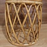 Rattan stool Italy 1960s