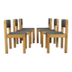 Set of 6 Dining Chairs by Cees Braakman for Pastoe, 1970s