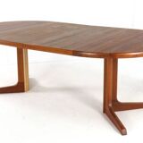 Extendable dining table Gudme 2x 'Slumstrup' - Danish design in teak