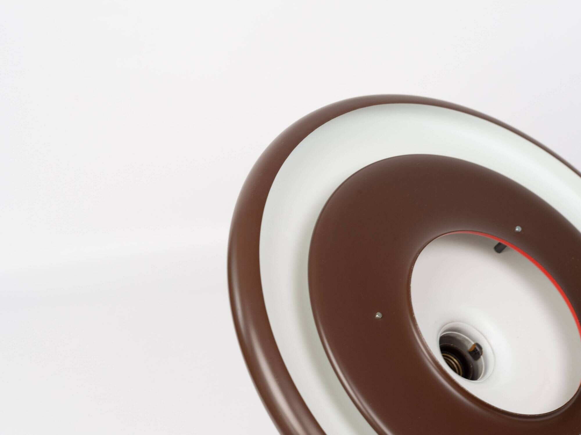 Danish vintage Optima pendant lamp by Hans Due, Fog og Morup, 1970s