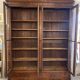 1900 walnut display case