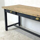 Table de ferme en Sapin vintage 50's