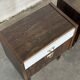 Pair of Vintage 1960s Nightstands — Rosewood & White Formica