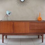 Enfilade design scandinave en teck vintage