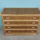 Rattan and bamboo dresser