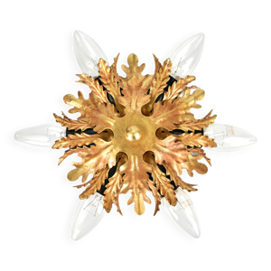 Plafonnier en feuille - palmier