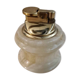 Briquet de table en marbre, vintage années 60