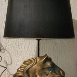 Horse lamp in the style of Maison Charles 1980