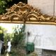 Mirror high 171 cm / 107 cm large mirror louis Philippe Golden has the sheet d gold