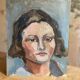 Tableau – Portrait de femme 32X25