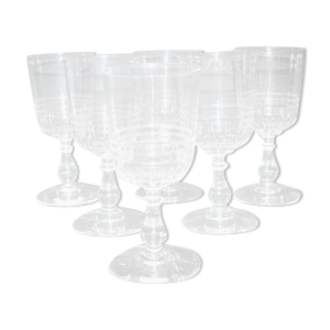 Série de 6 verres à
