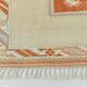4x6 Oushak Light Blue & Beige Vintage Rug, 127x197Cm