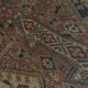 Oriental carpet woven pink, ochre, beige 255x165