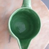 Basketry pitcher digoin sarreguemines