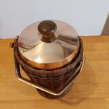 Copper wicker ice cube