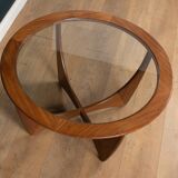G plan fresco astro teak & glass coffee table, 1960