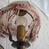 Brass art deco lamp