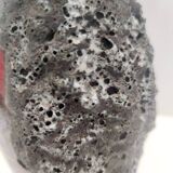 Vintage Fat Lava Earthenware Vase by Giulianelli for Ceramiche San Marino