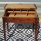 vintage desk with storage