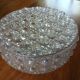 Plafonnier, applique murale vintage en verre