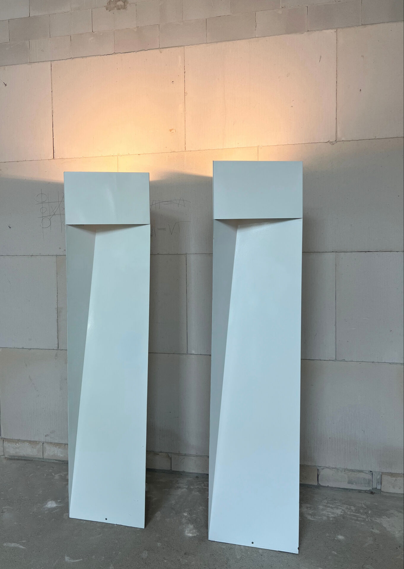 Mart van Schijndel for Martech “Slack I” Floor Lamps, 1979