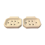Paire de porte savon année 30