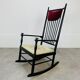 Rocking chair art and craft vintage