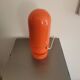 Vintage culbuto lamp in orange metal 1970s.