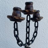 Brutalist candelabra
