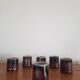 Set of 6 ceramic glasses