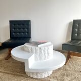 Magnussen ponte travertine coffee table