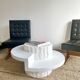 Table basse en travertin magnussen ponte