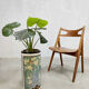 Vintage ceramic umbrella stand vase art nouveau