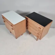 Nightstands by Frantisek Mezulanik, 1970s, Set of 2