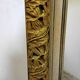 Large antique wooden mirror