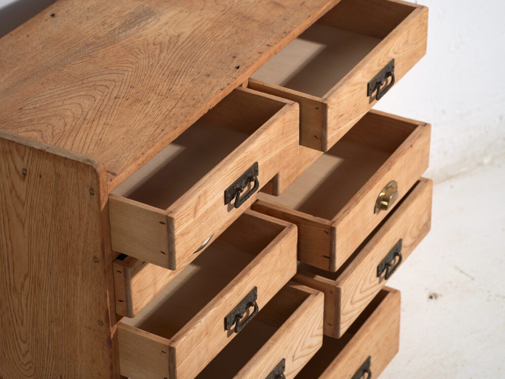 Antique Japanese multi-drawer furniture (Hikidashi-Dansu) – Taishō / Shōwa period – circa 1920-1940