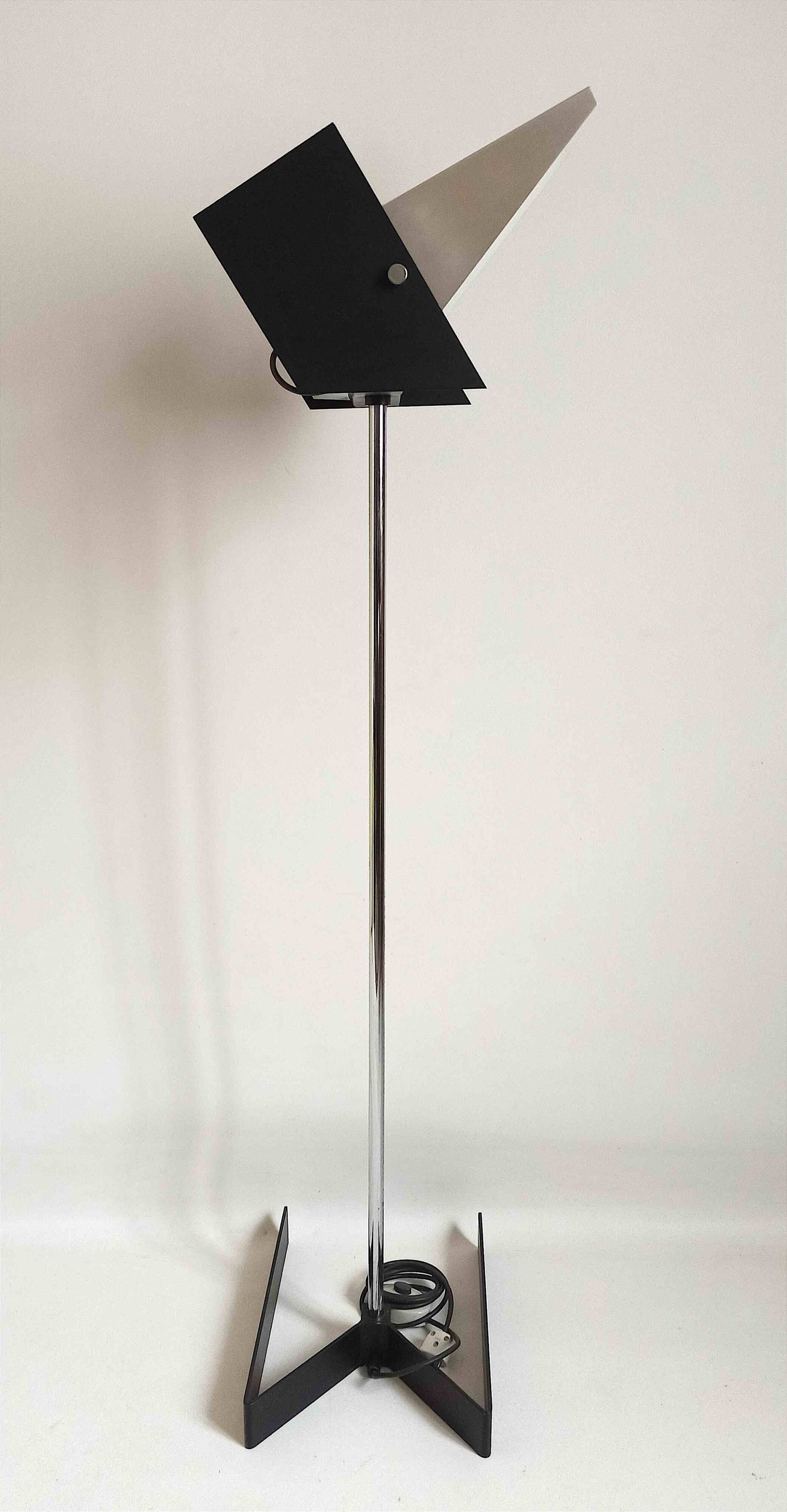 Lyfa adjustable floor lamp from the 60s, height 116.5 cm