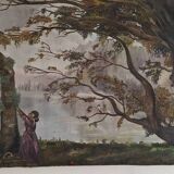 O'weill canvas after Corot