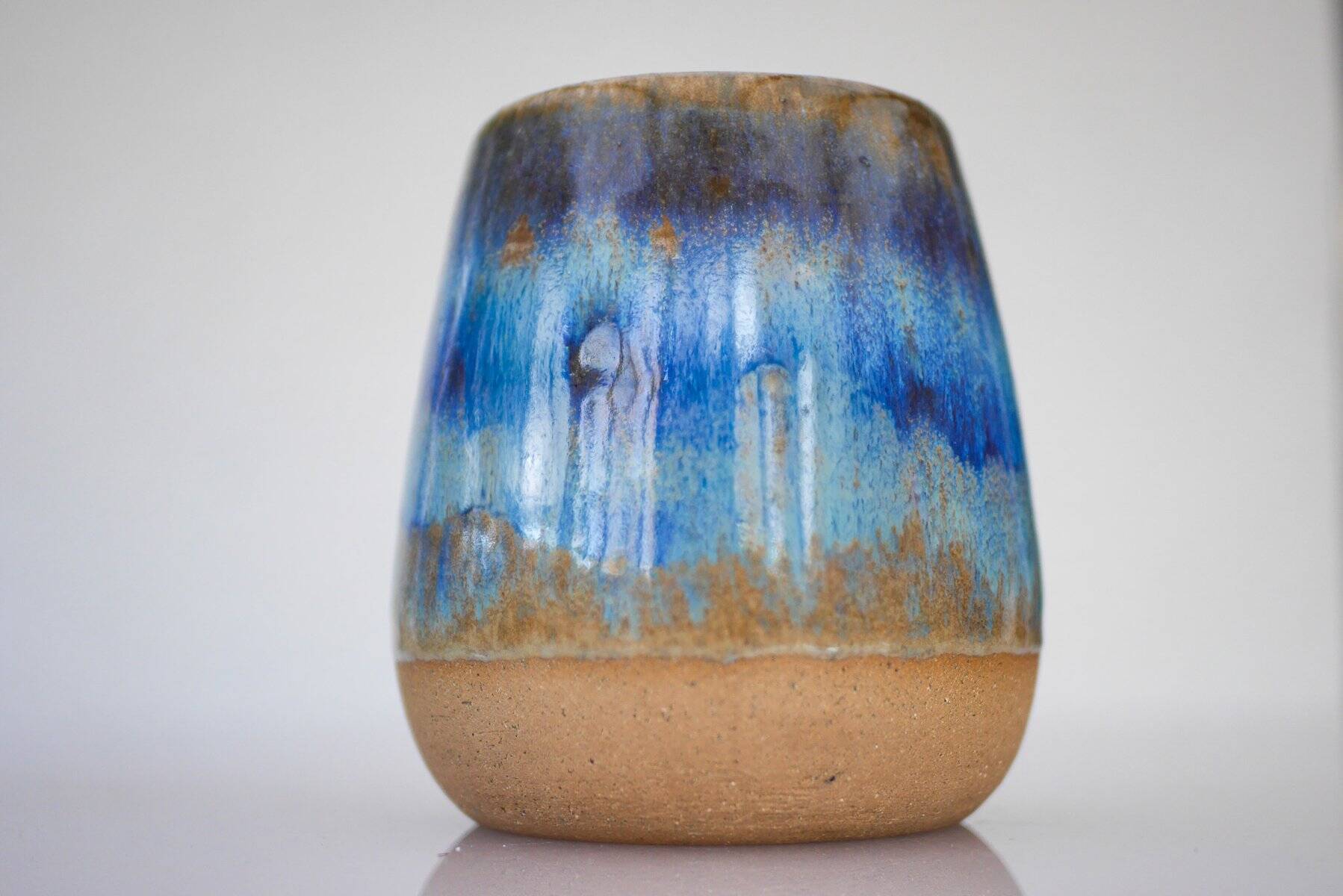 Mid-century modern art pottery vases by Michael Andersen, 1960s, set of 4